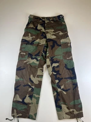 Propper Woodland Camouflage Combat Pants Mens XS XS Short Ripstop Cargo Military - Image 1 of 4