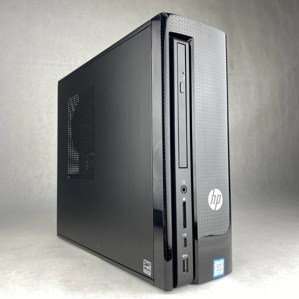HP Slimline 270-p036 DT PC Intel i5-7400T 2.40GHz 1x8GB RAM WiFi No HDD OS - Image 1 of 4