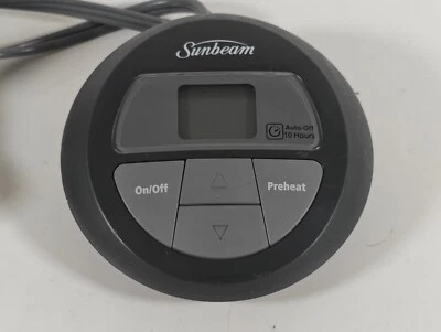 Controlador remoto de manta térmica eléctrico Sunbeam Z85 de 3 clavijas ¡PROBADO FUNCIONA! Foto 1 de 4