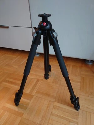 Manfrotto 190B Stativ, schwarz, gebraucht, sehr guter Zustand - Bild 1 von 4