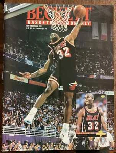 Beckett Basketball Monthly Magazine #34 May 1993 Harold Miner Excellent - Bild 1 von 2