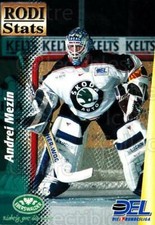 1999-00 German DEL Rodi Stats #8 Andrei Mezin
