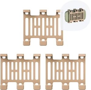 Rubber Clips (Pack of 3) for Tractive Dog XL GPS Tracker (Brown) - Picture 1 of 7