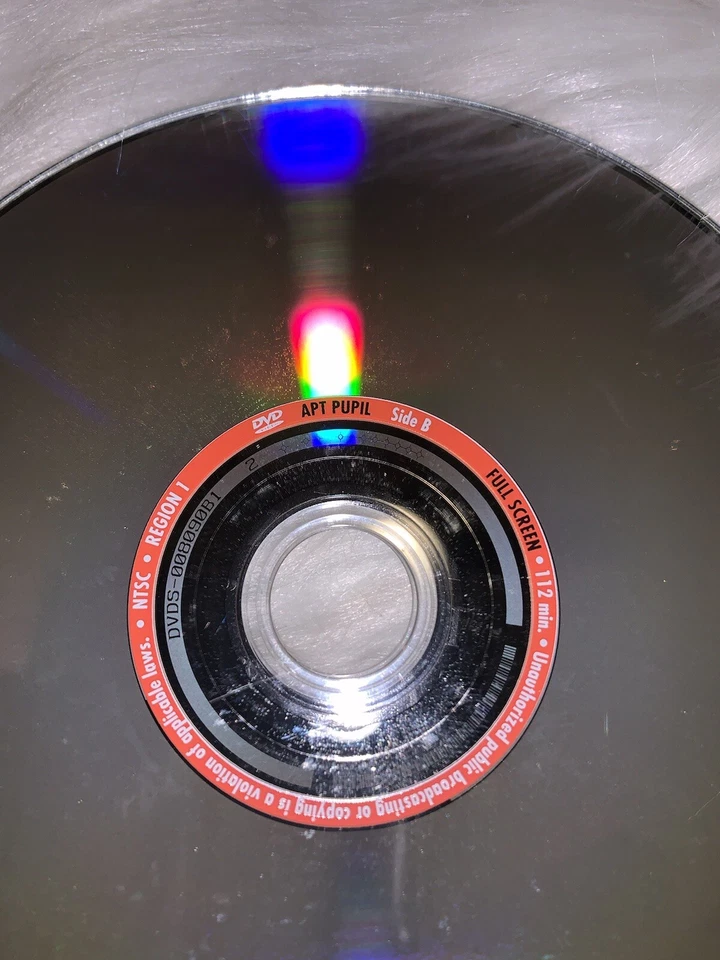 Apt Pupil (DVD, 1999) DISC ONLY NO TRACKING ES3 Foto 1 de 1