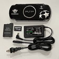 Black Winning Eleven Sony PSP 3000 System w/ 64gb Memory Card Bundle