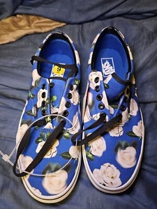 Zapatos de Skate Vans Era Románticos Florales Azul Lapislázuli Clásicos Lpw Para Hombre Talla 9  - Imagen 1 de 9