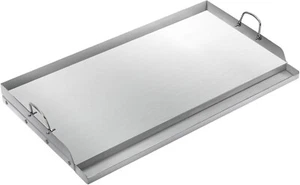 Stainless Steel Griddle for Gas Grills Universal Flat-Top Griddle for Gas Stoves - Picture 1 of 11