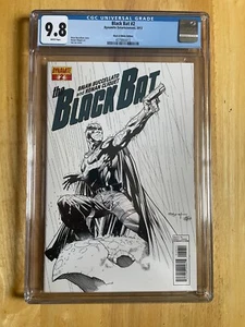 BLACK BAT #2 CGC 9.8 DYNAMITE ENTERTAINMENT! BLACK & WHITE EDITION! JAE LEE CVR! - Picture 1 of 4