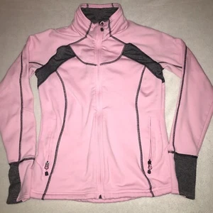 Avalanche Jacket Womens Size Medium Pink Full Zip Zip Pockets Thumbholes - Picture 1 of 7
