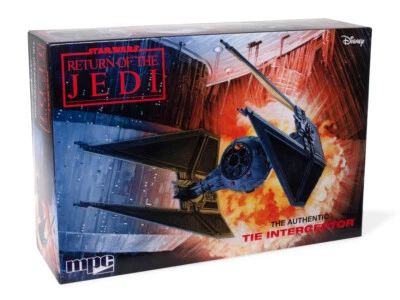 Star Wars Tie Interceptor 1:48 - Return of the Jedi Plastic Model Kit MPC989 - Image 1 of 4
