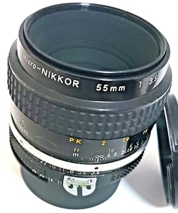 Nikon Micro-NIKKOR 55mm F/3.5 Ai Lens No. 1005454 VG - Picture 1 of 8