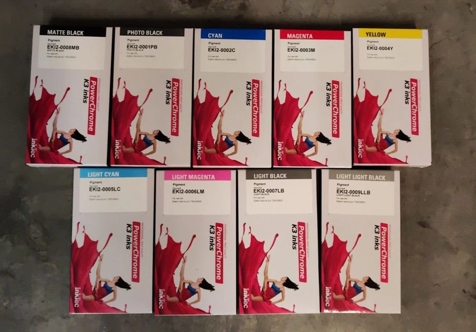 Compatible Epson T6031-T6039 Ink Cartridges Stylus 7800 9800 lot FREE DELIVERY! - Image 1 of 1