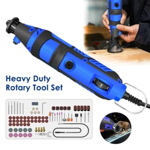 Heavy Duty Rotary Tool Set Grinder Sander Polisher Flex Shaft Multi Access - Picture 1 of 9