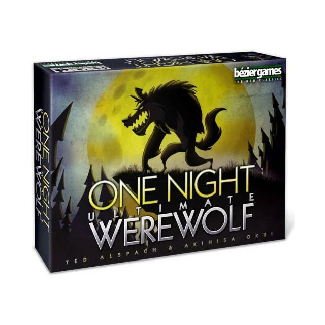 One Night Ultimate Werewolf Card Game Bezier 689070013563
