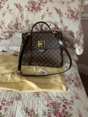 GENUINE Louis Vuitton Damier Ebene Bergamo MM - Image 1 of 4