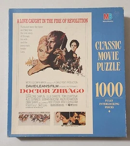 Milton Bradley Doctor ZHiVAGO 1000 Piece Puzzle *SEALED* 1990 - Picture 1 of 3