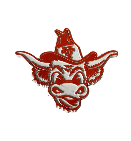 NCAA vintage Texas Longhorns college fridge rubber magnet Cover