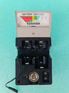 Probador de batería Toshiba raro de colección probado - Imagen 1 de 6