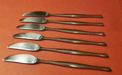 6 Lauffer DESIGN 3 18-8 不锈钢现代实心晚餐刀 8 1/4 英寸日本毛巾 — 第 1/4 张图片