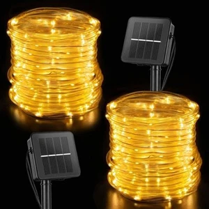 2PACK 12M/100 LED Solar String Lights For Patio Party Yard Christmas Decoration - Picture 1 of 30