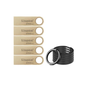Kingston DataTraveler SE9 G3 USB 3.2 Gen 1 Flash Drive 5 Pack Bundle - Afbeelding 1 van 7