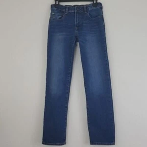 Gap Denim Faded Stretch Straight Blue Jeans 16 - Picture 1 of 12