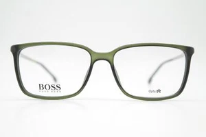 Brille Hugo Boss 1185 1ED Oliv Silber Oval Brillengestell eyeglasses Neu - Picture 1 of 6