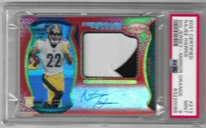 Najee Harris 2021 PANINI CERTIFIED NFL AUTOGRAPH JERSEY CARD RC /99 AUTO PSA 9 - Picture 1 of 3