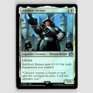 Adelbert Steiner Foil - FIN #3 Uncommon - NM / Mint FINAL FANTASY Single - Picture 1 of 4