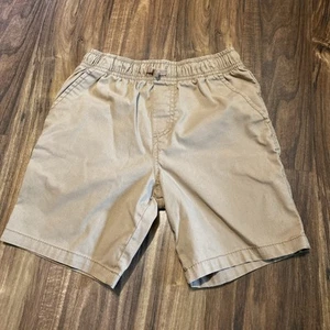 Wonder Nation Boys Brown Shorts Khaki Pull On Drawstring Size 8 M - Picture 1 of 7