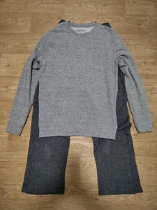 NEXT - MEN'S 'S' LOUNGE WEAR GREY TOP & BOTTOMS SET - Picture 1 of 6