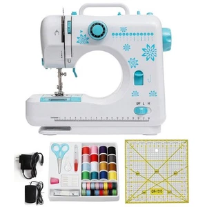 Portable Sewing Machine for Beginners Adult,12 Stitches with Foot Pedal Mini ... - Picture 1 of 8