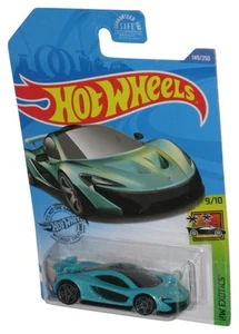Hot Wheels HW Exotics 9/10 (2017) Teal McLaren P1 Toy Car 149/250 - Picture 1 of 1