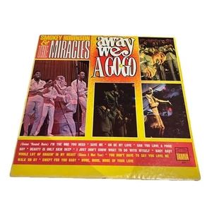 Smokey Robinson & The Miracles Away We A Go Go Vinyl LP Record VG Mono Orig - Picture 1 of 4