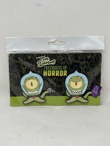 Kidrobot Simpsons Treehouse of Horror Kang und Kodos Pins Set Neu Sammlerstück - Bild 1 von 5