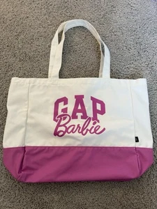 NEW  GAP X BARBIE  TOTE BAG - Picture 1 of 4