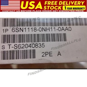 New Siemens 6SN1118-0NH11-0AA0 SIMODRIVE 611 universal E HR 6SN1 118-0NH11-0AA0 - Picture 1 of 1