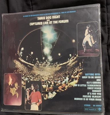 Three Dig Night Was Captured Live At The Forum Vinyl In Shrink - Image 1 of 2