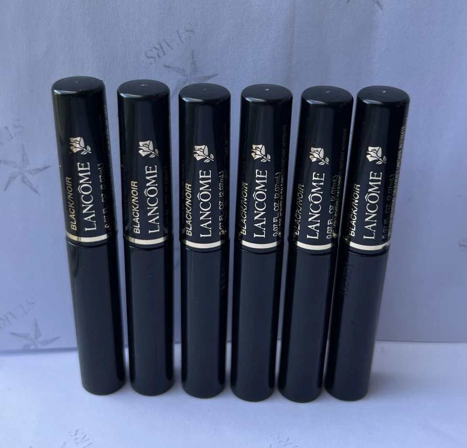 6 x Lancome Definicils High-definition Mascara 01 Black /noir 0.07oz/2.07ml Each - Image 1 of 1