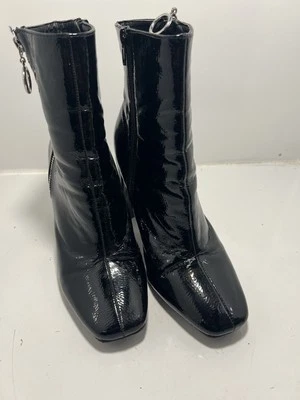 Wild Diva Women’s Boots “Dressy” Patent Faux Leather  Sz. 8 - Image 1 of 4