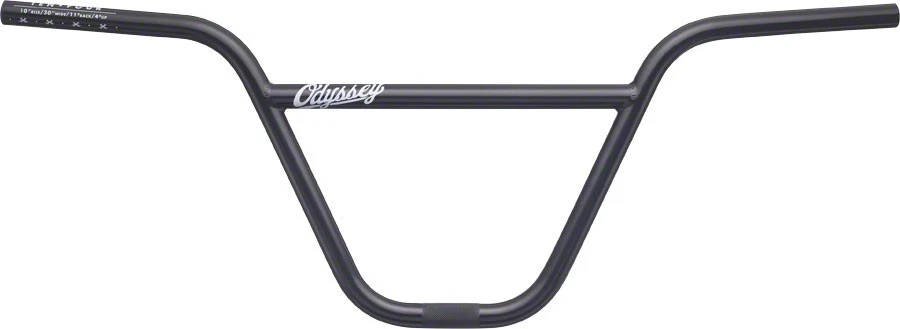 Manillar BMX Odyssey 10-4 10" Rise Negro 41Thermal 4130 Acero Cromoly Bicicleta Foto 1 de 1