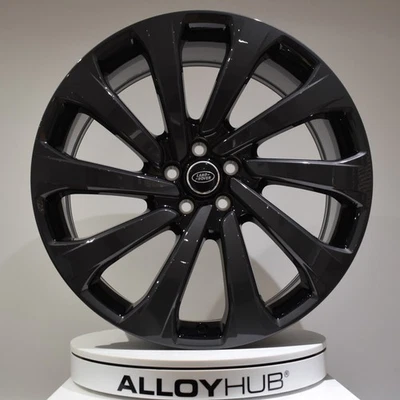 ORIGINAL RANGE ROVER SPORT L461 STYLE 1079 23" ZOLL SCHWARZ / GRAU ALUFELGE X1 - Bild 1 von 3