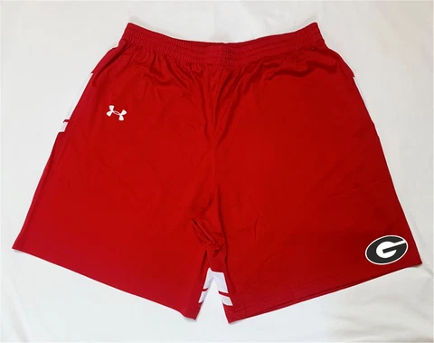 University of Georgia Bulldogs UGA Shorts 2xl Under Armour Shirt Jersey New Cover