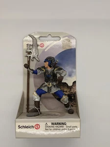 Schleich World of History Blue DRAGON KNIGHT W/ Pole Arm 3.5" 72031 - Picture 1 of 5
