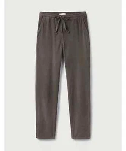 The White Company Cotton Cord Tapered Trousers Joggers Size 4 Nutmeg BNWT - Picture 1 of 6