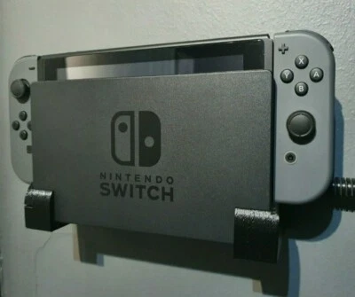 3DM Nintendo Switch Wall Mount Black / White