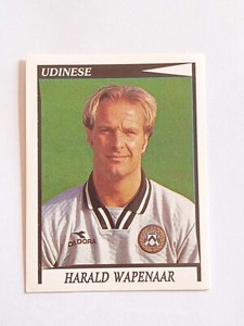 1998/99 PANINI FOOTBALLERS FIGURE NUMBER 368 HARALD WAPENAAR UDINESE