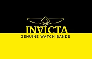 Authentic Invicta Excursion 16098 White Leather 20mm Watch Band - Picture 1 of 3