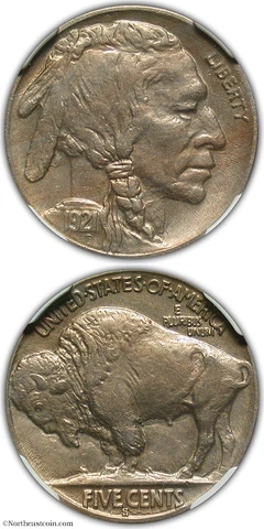 1921-S Buffalo Nickel NGC AU58 CAC Cover