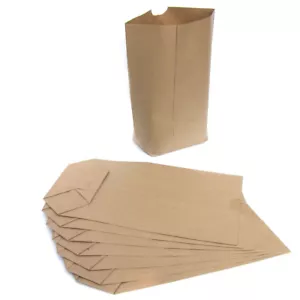 Papiertüten Kreuzboden für Weihnachtskalender Kraftpapier Tüten versch.Größen I - Bild 1 von 8